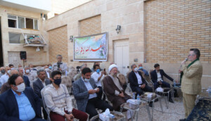 تصاویر آئین کلنگ زنی مجتمع فرهنگی خادم الشهداء قم